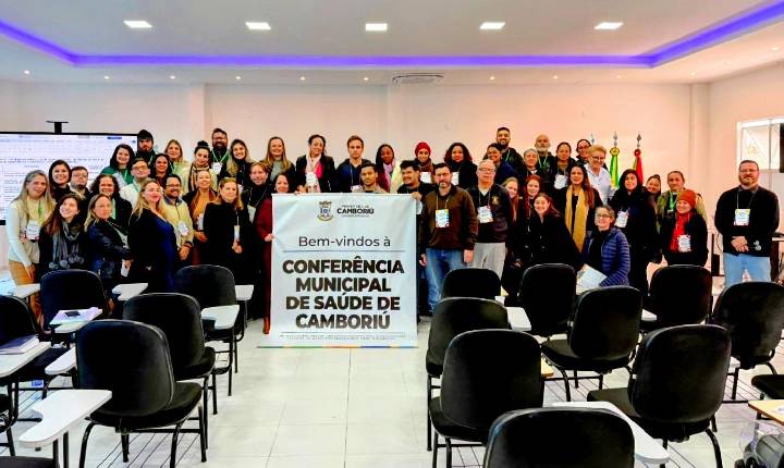 8ª Conferência Municipal de Saúde promove diálogo e construção de propostas para fortalecer o SUS em Camboriú
