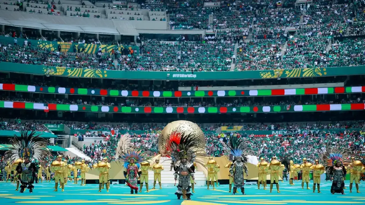 Abertura da Copa 2026 emociona o Estádio Azteca, no México