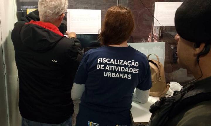 Ação integrada da prefeitura resulta na interdição de conveniência no Bairro dos Municípios