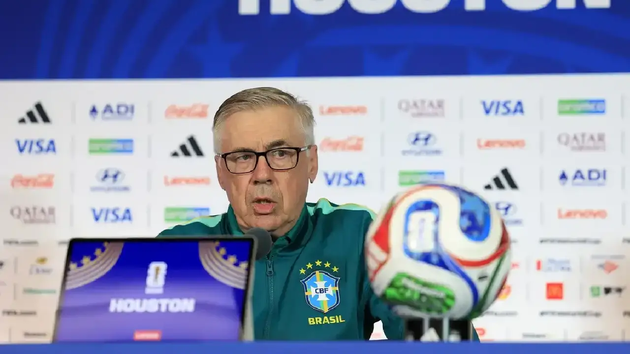 Ancelotti omite escalação do Brasil na véspera do duelo contra o Japão