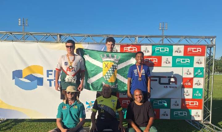 Atleta de Balneário Camboriú conquista bronze no Festival Catarinense de Atletismo Sub-12 e Sub-14