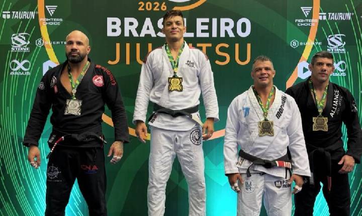 Atletas de Balneário Camboriú conquistam as primeiras medalhas no Campeonato Brasileiro de Jiu-Jitsu