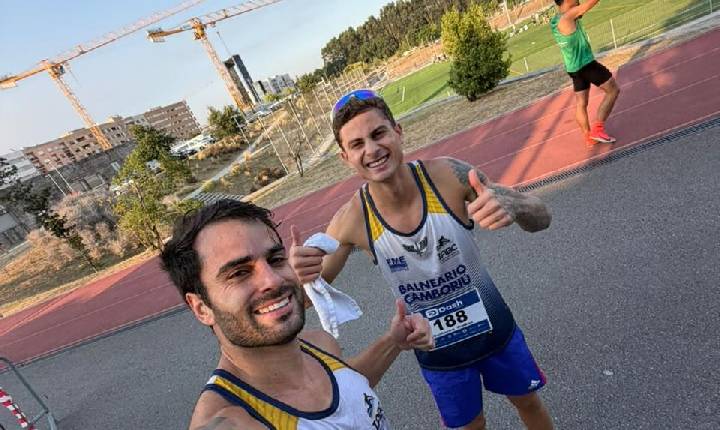Atletas de Balneário Camboriú fazem dobradinha no Meeting de Atletismo em Portugal