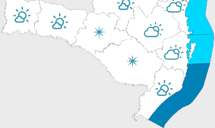 Aumento de nuvens e chuva entre sexta-feira e sábado 