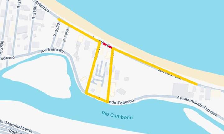 Avenida Atlântica tem interdição parcial para avanço da obra de reurbanização