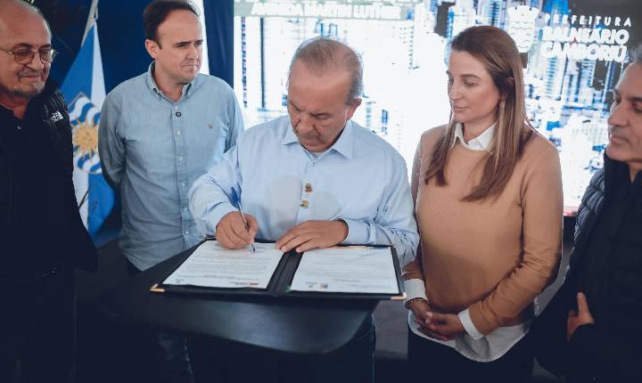 Avenida Martin Luther: assinada ordem de serviço e convênio com o Estado para o último trecho