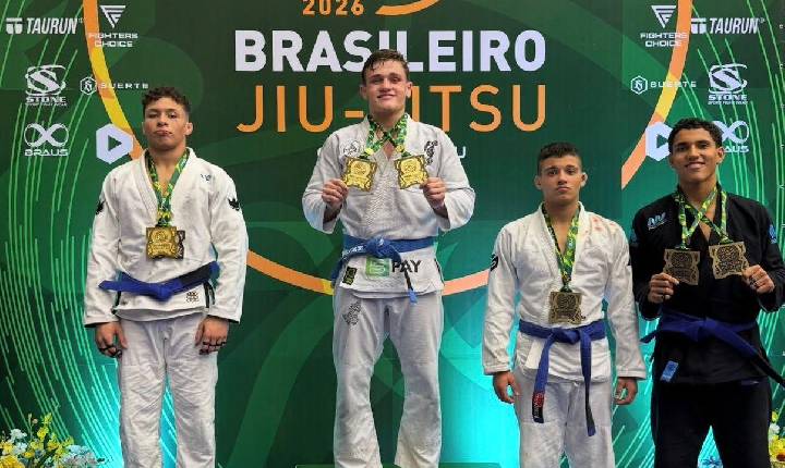 Balneário Camboriú conquista pódios no Campeonato Brasileiro de Jiu-Jitsu