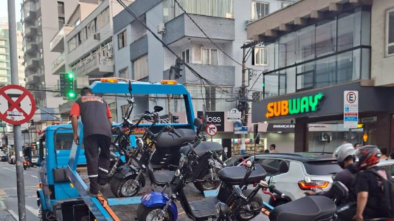 Balneário Camboriú intensifica fiscalização de veículos autopropelidos
