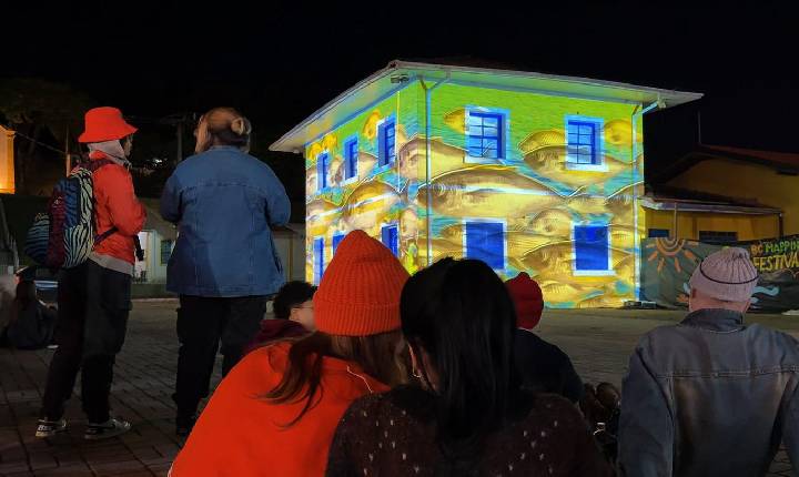 BC Mapping Festival ilumina a Casa Linhares na primeira edição do evento