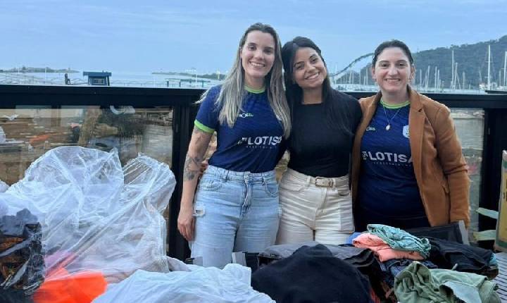 Campanha do agasalho de construtora catarinense mobiliza colaboradores e arrecada quase 27 mil itens