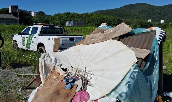 DCOI realiza mais de 60 ações em abril e reforça o combate a ocupações irregulares em Balneário Camboriú