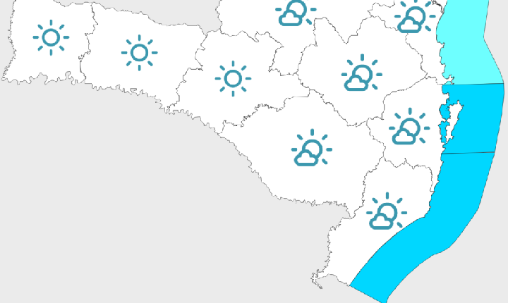 Dias de sol e calor à tarde neste final de semana