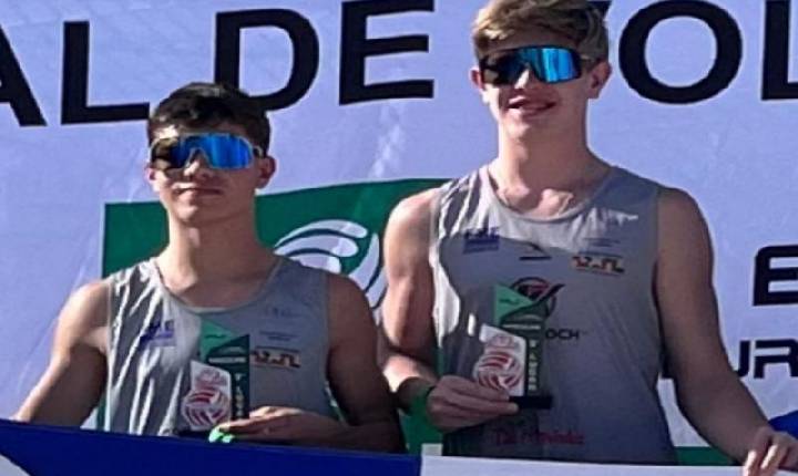 Dupla de Balneário Camboriú conquista 3° lugar no Circuito Catarinense de Vôlei de Praia