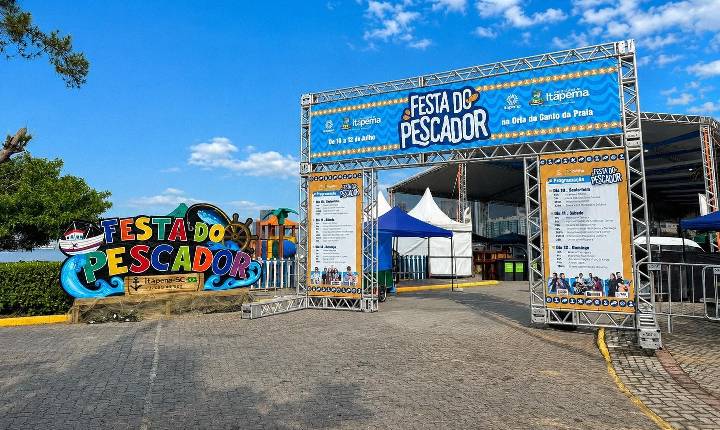 Festa do Pescador começa nesta sexta-feira e celebra as raízes de Itapema com gastronomia, cultura e grandes shows