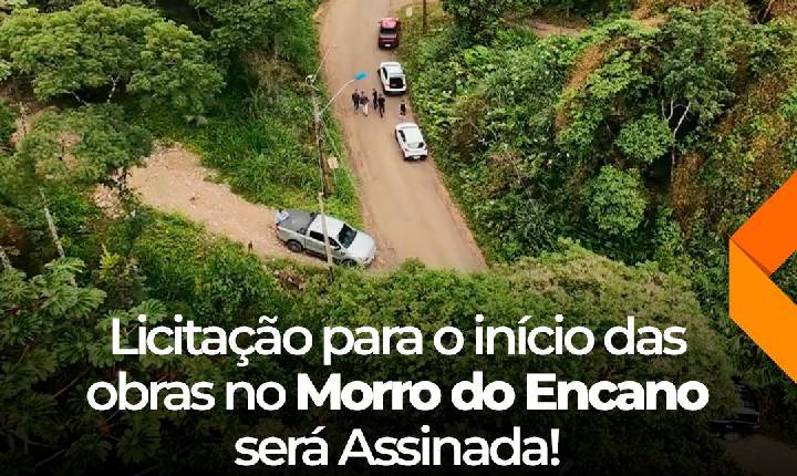 Governo do Estado autoriza convênio para obra do Morro do Encano em Camboriú