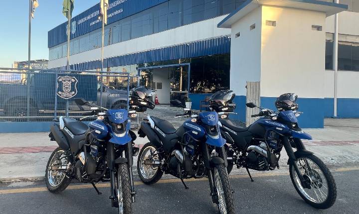 Guarda Municipal de Balneário Camboriú inicia patrulhamento com motos para reforçar segurança