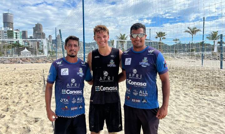 Itapema conquista título no Mundialito de Vôlei de Praia e tem atleta convocado para período com a Seleção Brasileira