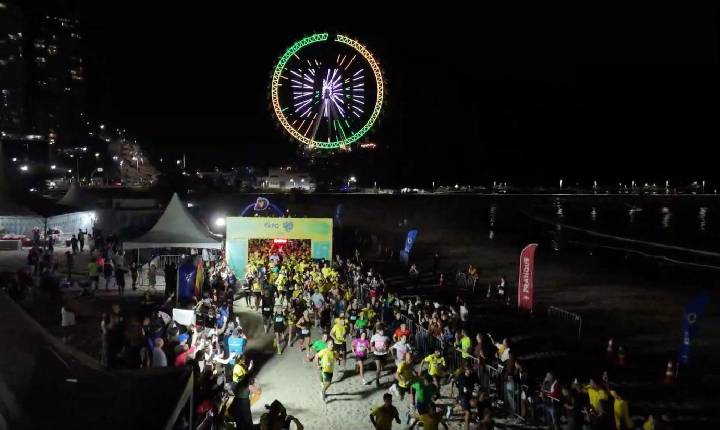 Love Run BC reúne quase mil atletas em noite de superação, recorde e até pedido de casamento
