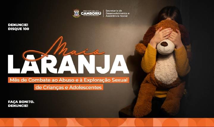 Maio Laranja promove mobilização e caminhada de conscientização em Camboriú