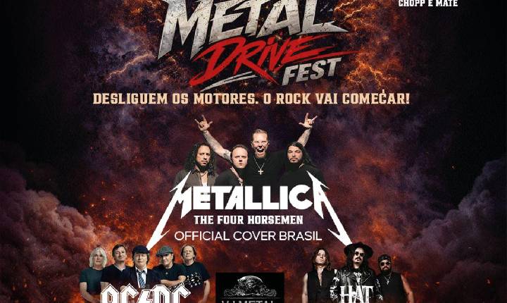 METAL DRIVE FEST promete noite histórica para fãs de rock pesado em Balneário Camboriú e incentiva ação solidária