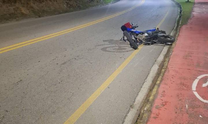 Motociclista morre em acidente na madrugada desta sexta-feira 