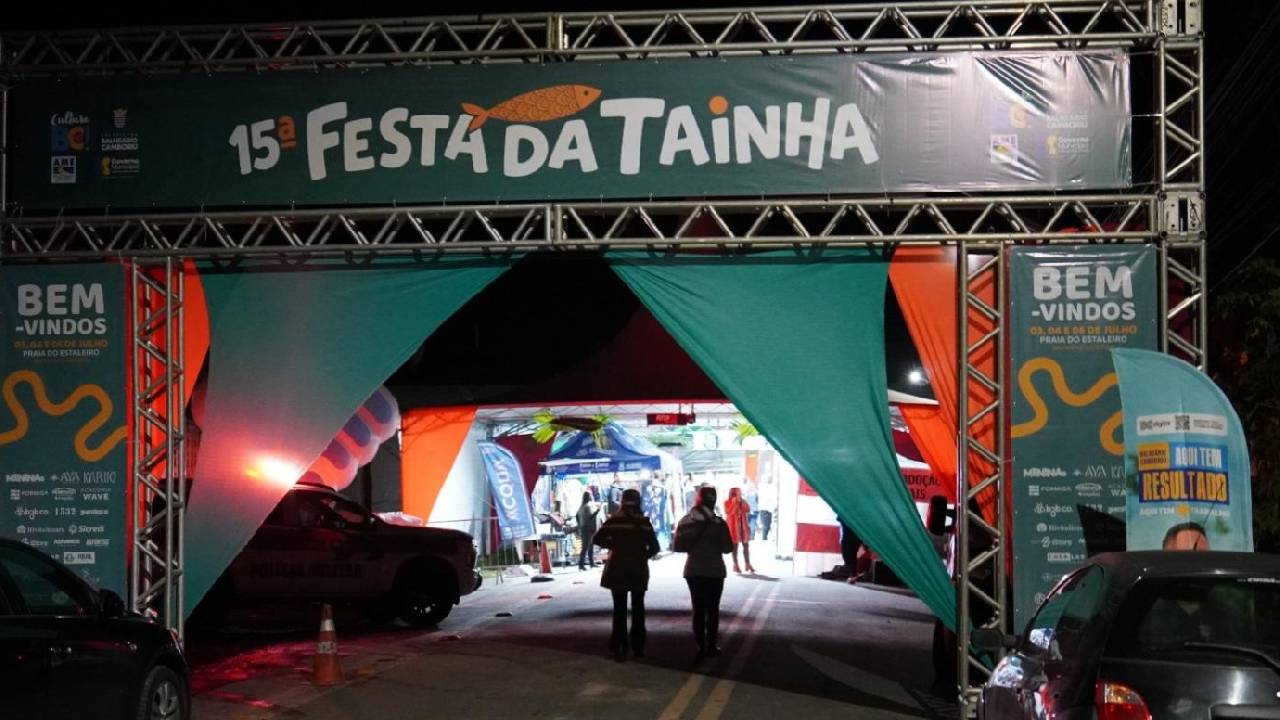 Música, gastronomia e cultura marcam início da 15ª Festa da Tainha em Balneário Camboriú