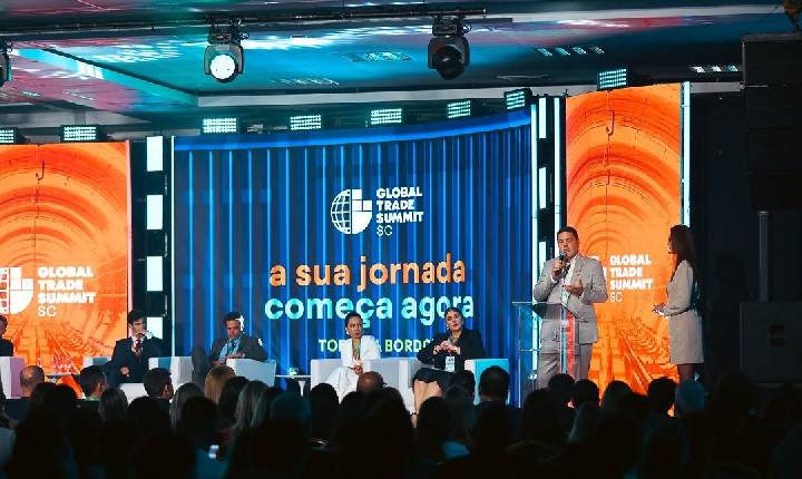Núcleo de Comércio Exterior da ACII leva divulgação do Itajaí Global Trade Summit 2026 à Intermodal South America