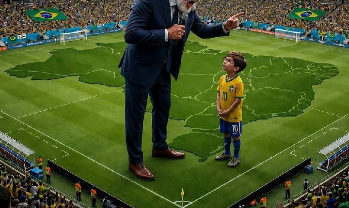 O MENINO QUE ABALOU O PRESIDENTE