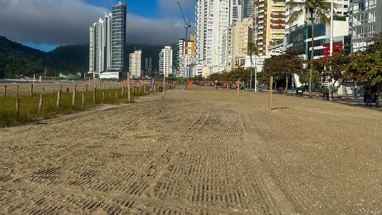 Obras do trecho 3 da reurbanização da orla de Balneário Camboriú começam na próxima segunda-feira