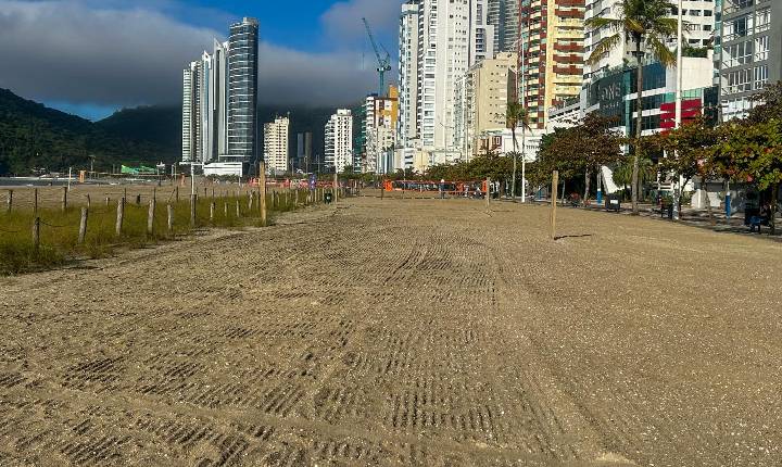 Obras do trecho 3 da reurbanização da orla de Balneário Camboriú começam na próxima segunda-feira