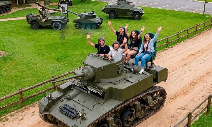 Parque temático militar abre ao público em julho em Santa Catarina