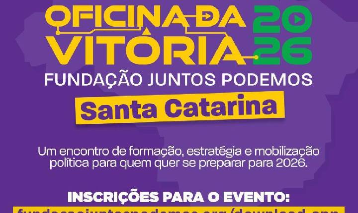 Podemos SC reúne lideranças em Biguaçu para encontro estadual de mobilização política