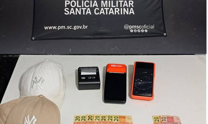 Polícia Militar prende dois homens em flagrante após série de Roubos