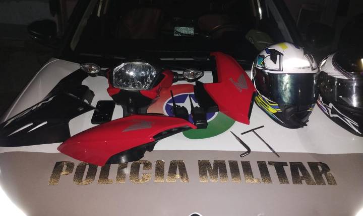 Polícia Militar prende suspeito de furto de moto no bairro Cordeiros