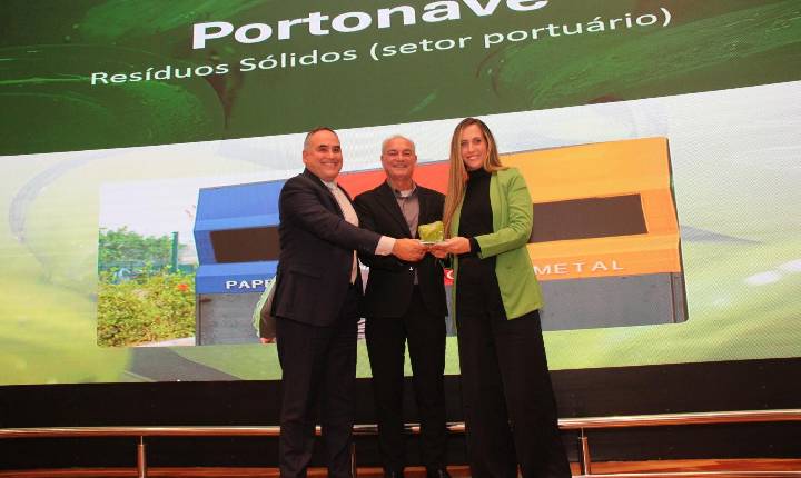 Portonave vence Prêmio Expressão de Ecologia com projetos que protegem comunidade e superam média nacional de reciclagem