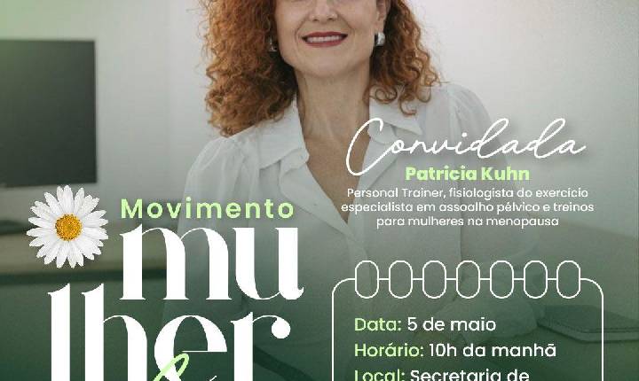 Prefeitura de Balneário Camboriú lança o projeto Menopausa: Movimento Mulher Plena