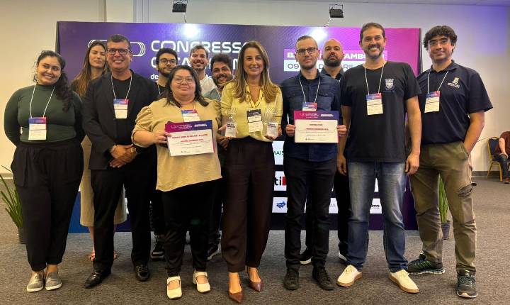 Projetos de Balneário Camboriú são premiados no 9º Congresso Catarinense de Cidades Digitais e Inteligentes