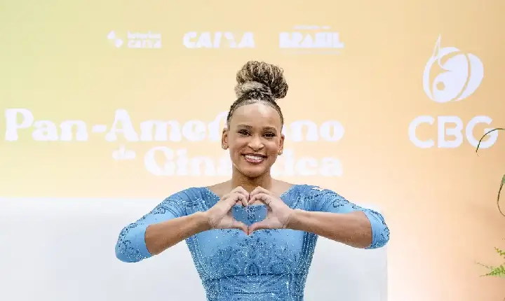 Rebeca Andrade volta com ouro no Pan de ginástica artística