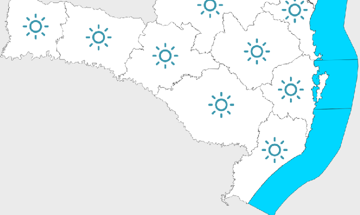 Sol e mudança de tempo no fim de semana