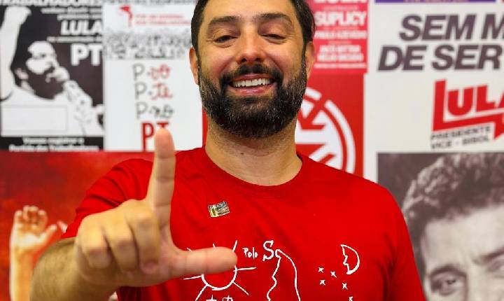 Vereador mais votado da esquerda proporcionalmente em SC, Eduardo Zanatta anuncia pré-candidatura à Câmara Federal
