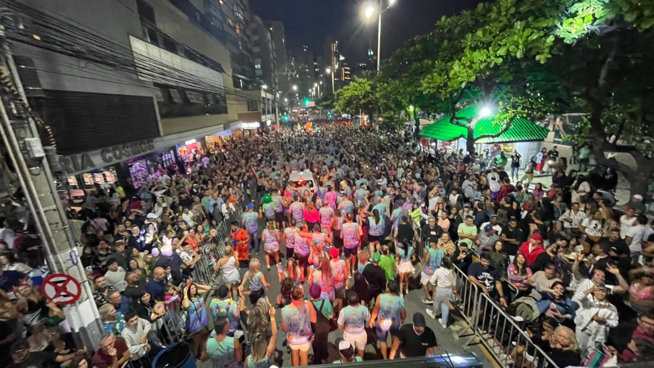 Grande público, muita alegria e segurança marcam o Carnaval de Balneário Camboriú