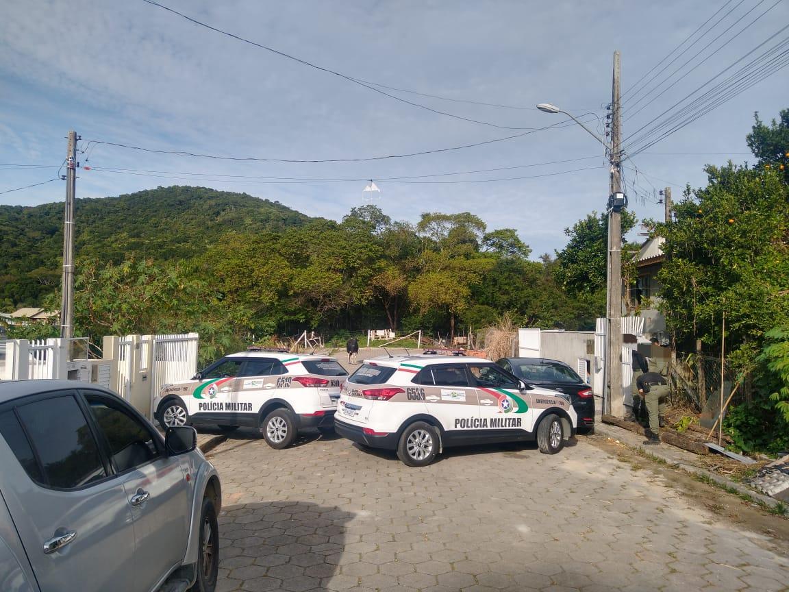 Polícia Militar evita farra do boi em Bombinhas