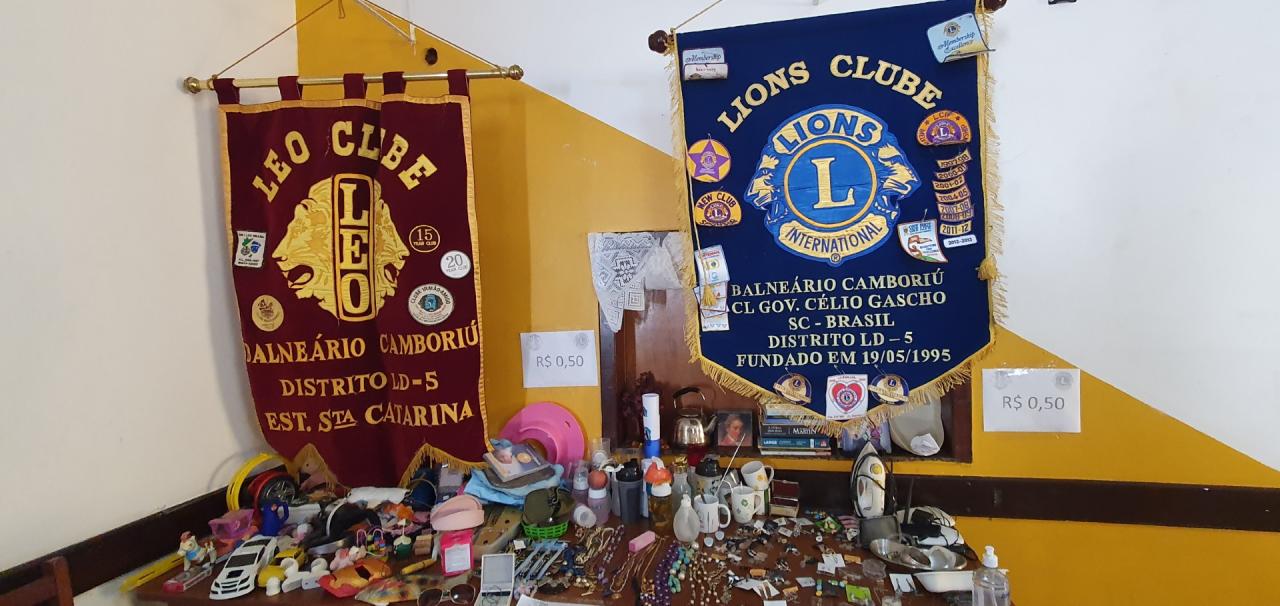 Lions BC Célio Gascho e LEO Clube promovem bazar beneficente neste domingo (10)