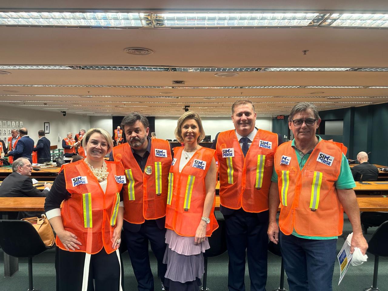 Representantes do Sindisol participam em Brasilia de mobilização em defesa da Perse