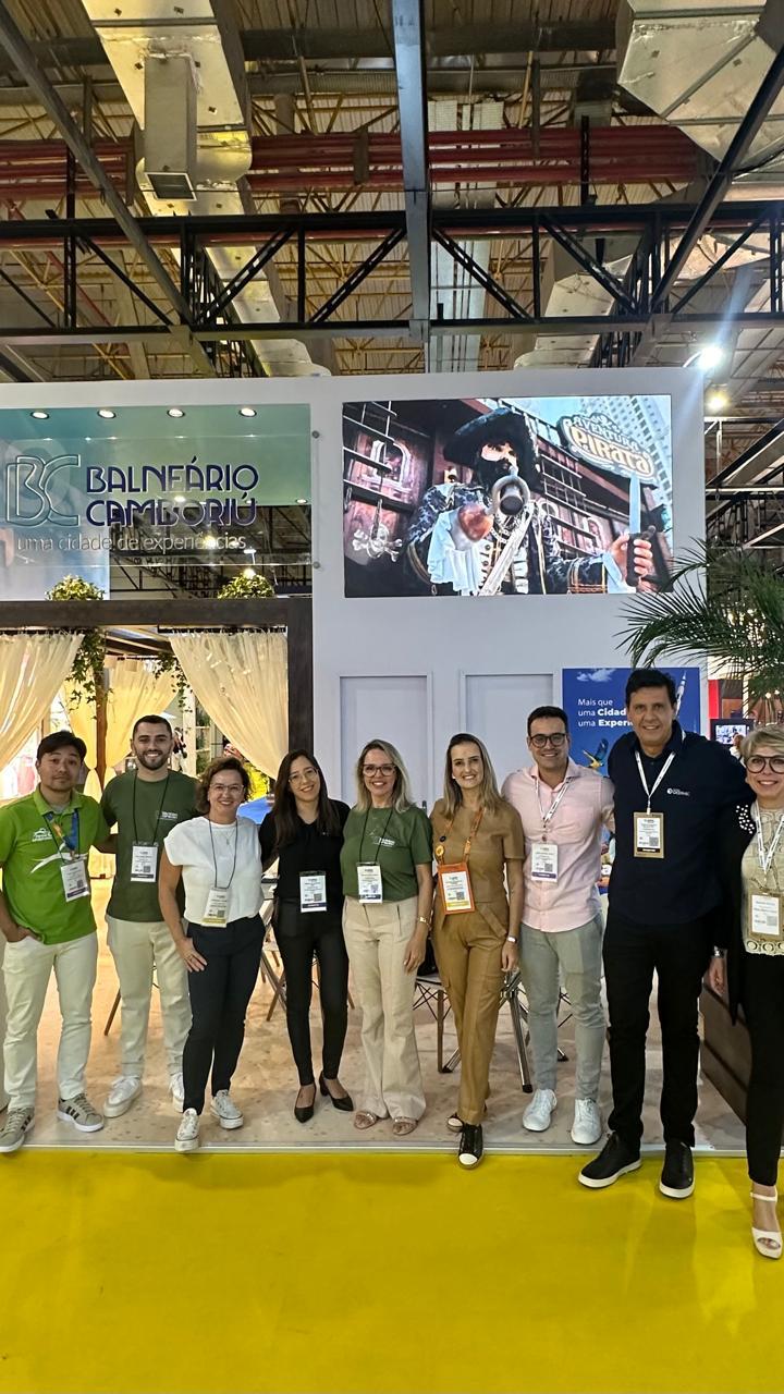 Balneário Camboriú está sendo divulgada na WTM Latin America