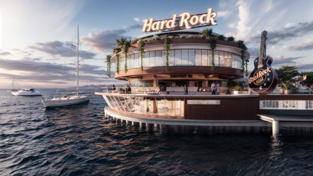 Nova unidade Hard Rock Café no Brasil será no Píer de Itapema