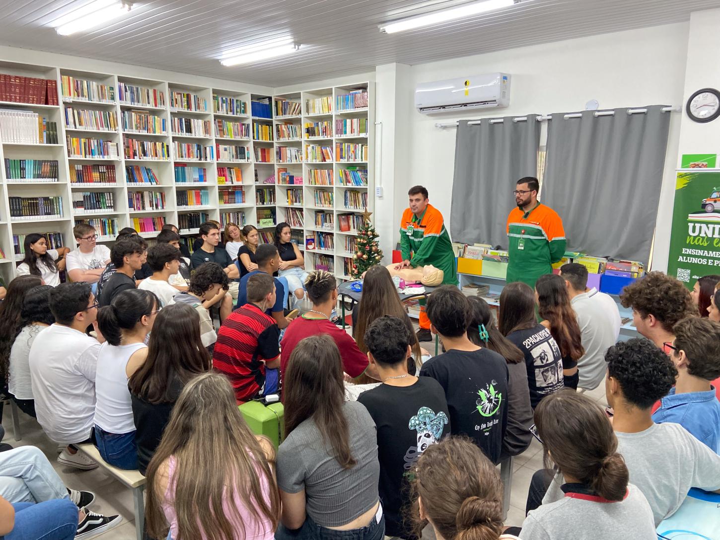 Unimed nas Escolas encerra o ano com ensinamentos a estudantes de Balneário Piçarras e Barra Velha