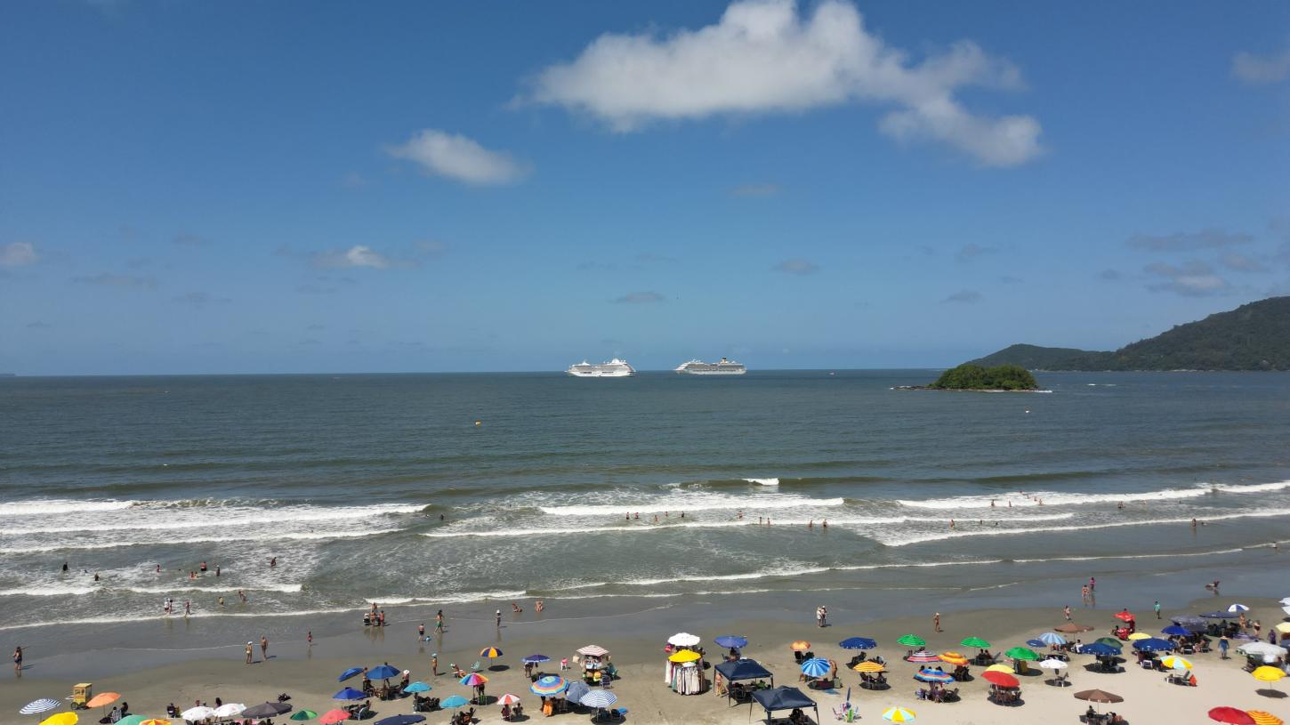 Balneário Camboriú se despede da temporada de cruzeiros do verão 2024/2025