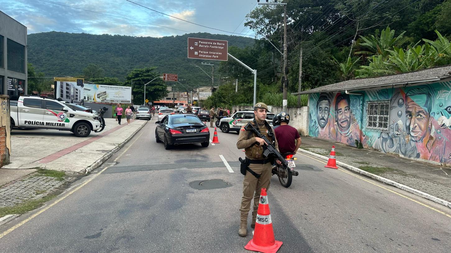 Segurança reforçada e especializada durante todo o final de semana em Balneário Camboriú