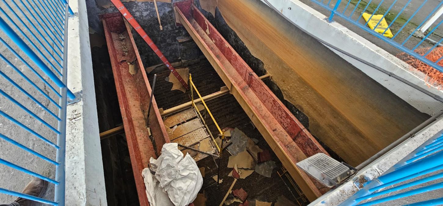 Emasa realiza reforma dos filtros da Estação de Tratamento de Água
